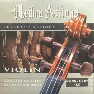 Medina Artigas – Cordes pour Violon MAVS1820 (Nylon / Alliage – Qualité Concert)